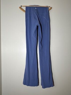 Lululemon‎ Muted Blue High Rise Flare Leggings